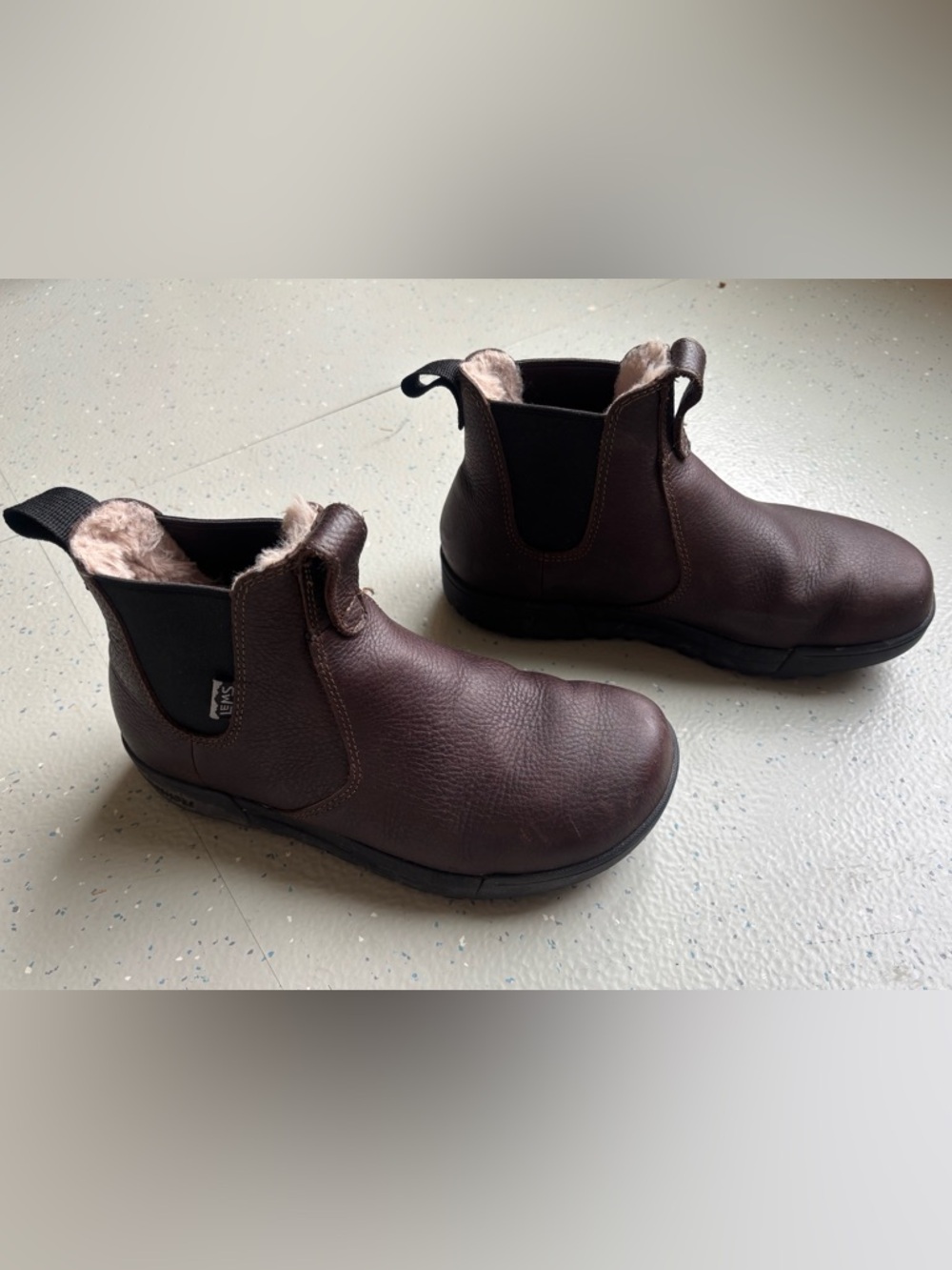 Lems WOMEN'S CHELSEA BOOT TUFF WATERPROOF Size 9